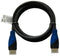 Savio CL-48 - HDMI Kabel 2 m - Goud contact - Blauw Zwart