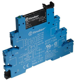 Finder Halfgeleiderrelais 38.81.7.024.8240 2 A Schakelspanning (max.): 240 V/AC 1 stuk(s)