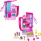 Polly Pocket Barbie Dreamhouse - Compacte Speelset - 3 Minipoppen en 11 Accessoires