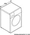 Bosch WTH83000NL - Warmtepompdroger - Energiezuinig 7kg - A+