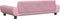 vidaXL Kinderbank 100x54x33 cm fluweel roze
