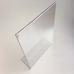 Klika - L-standaard acryl bxh 297x420mm Staand - 11 stuks