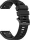 imoshion QuickFit® Siliconen sportbandje - Geschikt voor de Garmin Watch | 22 mm aansluiting - Zwart