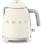 Smeg KLF05CREU - Mini waterkoker - 0,8L 1400W - Crème