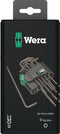Wera - 967/9 TX 1 SB Blacklaser - 9-delige stiftsleutelset - torx