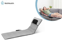 Wellhealth Massagematras – 9 Standen – 6000 RPM – 12V – 167,5 x 51 cm – Grijs