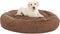 vidaXL - Honden-/kattenkussen - wasbaar - 90x90x16 - cm - pluche - donkergrijs