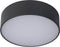 Lucide ROXANE - Plafonnière Badkamer - Ø 25 cm - LED - 1x10W 2700K - IP65 - Antraciet