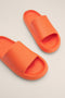 NA-KD Rubber Slippers - Dames Slippers - Maat 36/37 - Oranje