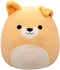 Squishmallows Cooper - Pluche Hond - 50 cm - Tan met Witte Buik