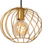 Lucide DANZA - Hanglamp - Ø 25 cm - Dimbaar - Mat Goud / Messing