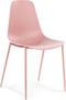 Alterego Feliz - Designer Stoel - Roze Binnen- & Buitenstoel - 52.5x48x88cm