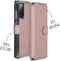 Accezz Hoesje Geschikt voor Samsung Galaxy S20 FE Hoesje Met Pasjeshouder - Accezz Xtreme Wallet Bookcase - Rosé Goud