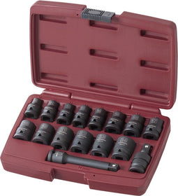 Kraftwerk Krachtdoppenset - 1/2" 16-delig - Chroom Molybdeen (1 stuk)