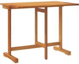 vidaXL - Balkontafel - inklapbaar - 90x60x72 - cm - massief - acaciahout