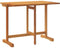 vidaXL - Balkontafel - inklapbaar - 90x60x72 - cm - massief - acaciahout