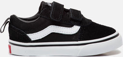 VANS TD Ward V - Lage sneakers - Suède/canvas - Zwart/wit (maat 24)