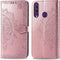 iMoshion Hoesje Geschikt voor Huawei Y6p Hoesje Met Pasjeshouder - iMoshion Mandala Bookcase - Rosé Goud
