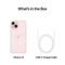 APPLE iPhone 15 - 128 GB - A16 - 48 MP - Roze
