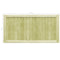 vidaXL - Poorten - 2 - st - 300x75 - cm - geïmpregneerd - grenenhout