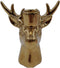 Housevitamin - Kandelaar rendier - Goud - 11x7x11cm