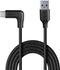 Lindy 32012 - USB A naar USB C - 0,5 m - Zwart