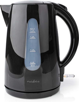 Nedis Waterkoker - Elektrische waterkoker 1,7 liter - Snoerloze 360°-pirouettevoet