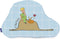 Kussen HappyFriday Le Petit Prince Imagination Multicolour 40 x 30 cm