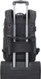 Rivacase 7860 - Notebook Rugzak - Geschikt voor 17.3 Inch - Waterafstotend - Blauw Zwart