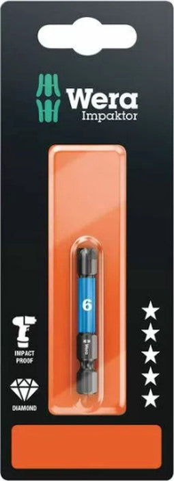 Wera 05073946001 840/4 IMP DC Impaktor bit SB - 6x50mm