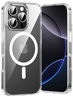 Vention KUGT0-30 - MagSafe-hoesje - Schokbestendig en krasbestendig - Transparant