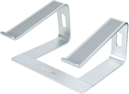 Startech.com LAPTOP-STAND-SILVER - Laptopstandaard - Ergonomisch - Aluminium Zilver (max 5kg)