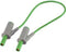 VOLTCRAFT MSB-501 Veiligheidsmeetsnoer Banaanstekker 4 mm Banaanstekker 4 mm 25.00 cm Groen 1 stuk(s)