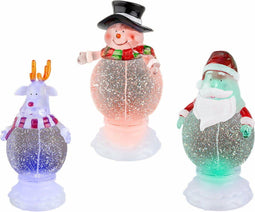 Decoratieve figuren Lumineo 488719 LED Licht Kerstmis 13 x 10 x 21 cm