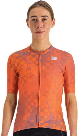 Sportful ROCKET Fietsshirt Dames Pompelmo Mauve - Vrouwen - maat M