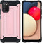 iMoshion Hoesje Geschikt voor Samsung Galaxy A02s Hoesje - iMoshion Rugged Xtreme Backcover - Rosé