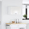 vidaXL - Keukenwandkast - Porto - bewerkt - hout - hoogglans - wit