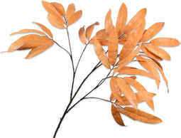 Silk-ka Kunstbloem-Zijde Bladtak Bruin 88 cm