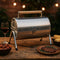 Alpina Houtskool BBQ - Draagbare BBQ met Handgreep - Ventilatieopeningen - RVS 38 x 30 x 19 cm