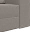 vidaXL - Vloersofa - Bed - 2-in-1 - Taupe - 245x150x60.5 - cm - Bekleding