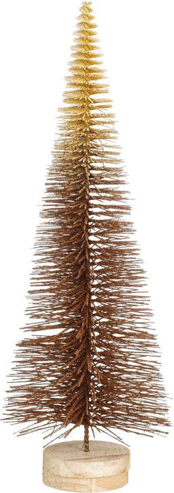 House of seasons - Decoratie boom bruin h55xd20cm