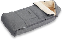 Monzana Kinderwagen Voetenzak - Wintervoetenzak - Waterafstotend - Grijs