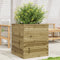 vidaXL - Plantenbak - 60x60x68,5 - cm - geïmpregneerd - grenenhout