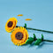 LEGO Zonnebloemen - Botanical Collection - Bouwset met 2 zonnebloemen - 25 cm hoog