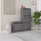 Kalune Design Dude - Schoenenkast - 105x26x118,5 cm - Grijs