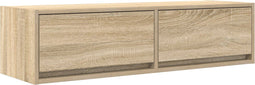 vidaXL - TV-kast - Sonoma - Eiken - 100x31x25,5 - cm - Bewerkt - Hout