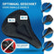 NEXTCOVER® Universele gel zadelhoes fiets - Memory foam - Inclusief regenhoes