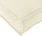 vidaXL - Ligbedkussen - Crème - 120x80x12 - cm - Oxford - Stof