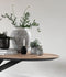 DTP Home Dining table Shape oval,78x240x110 cm, recycled teakwood