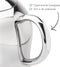 Bredemeijer Minuet Santhee - Dubbelwandige theepot 0,5 liter - RVS glans